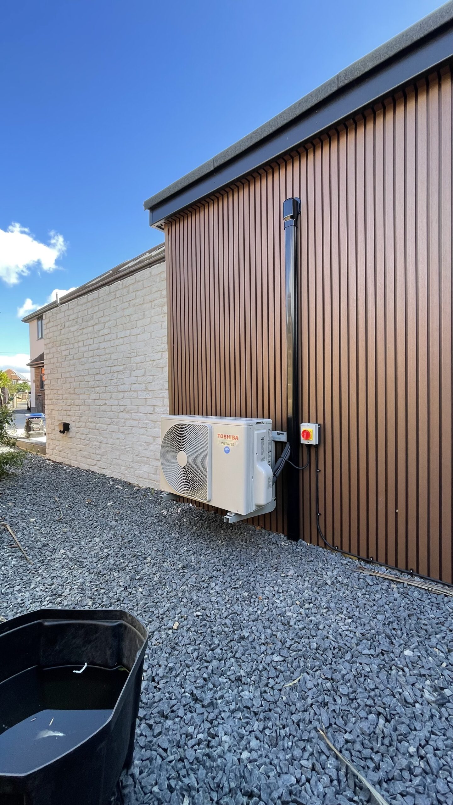 Air Conditioner Installation Outside Gym