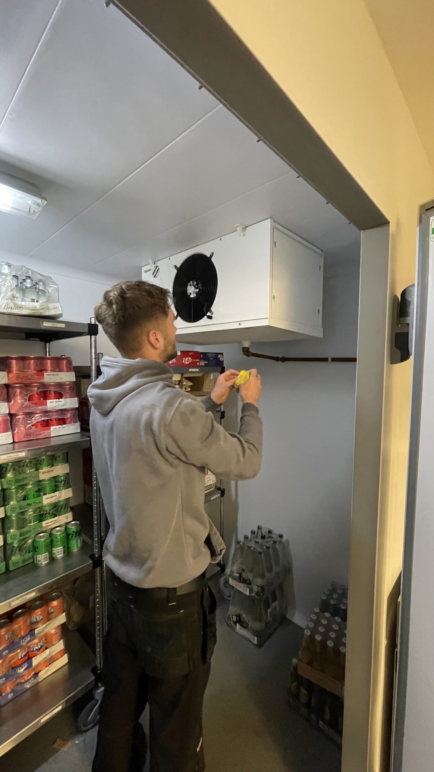 Air Conditioning Maintenance Storage Room