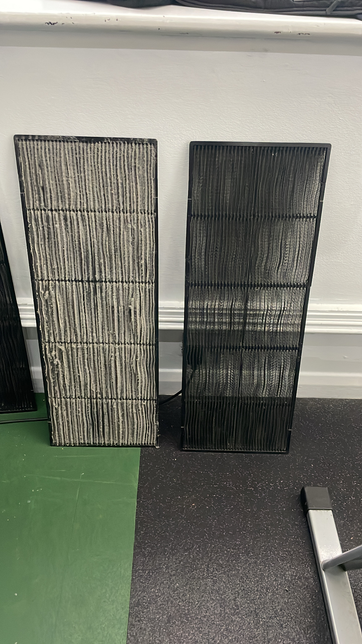 Air Conditioning Maintenance Used and new Filter