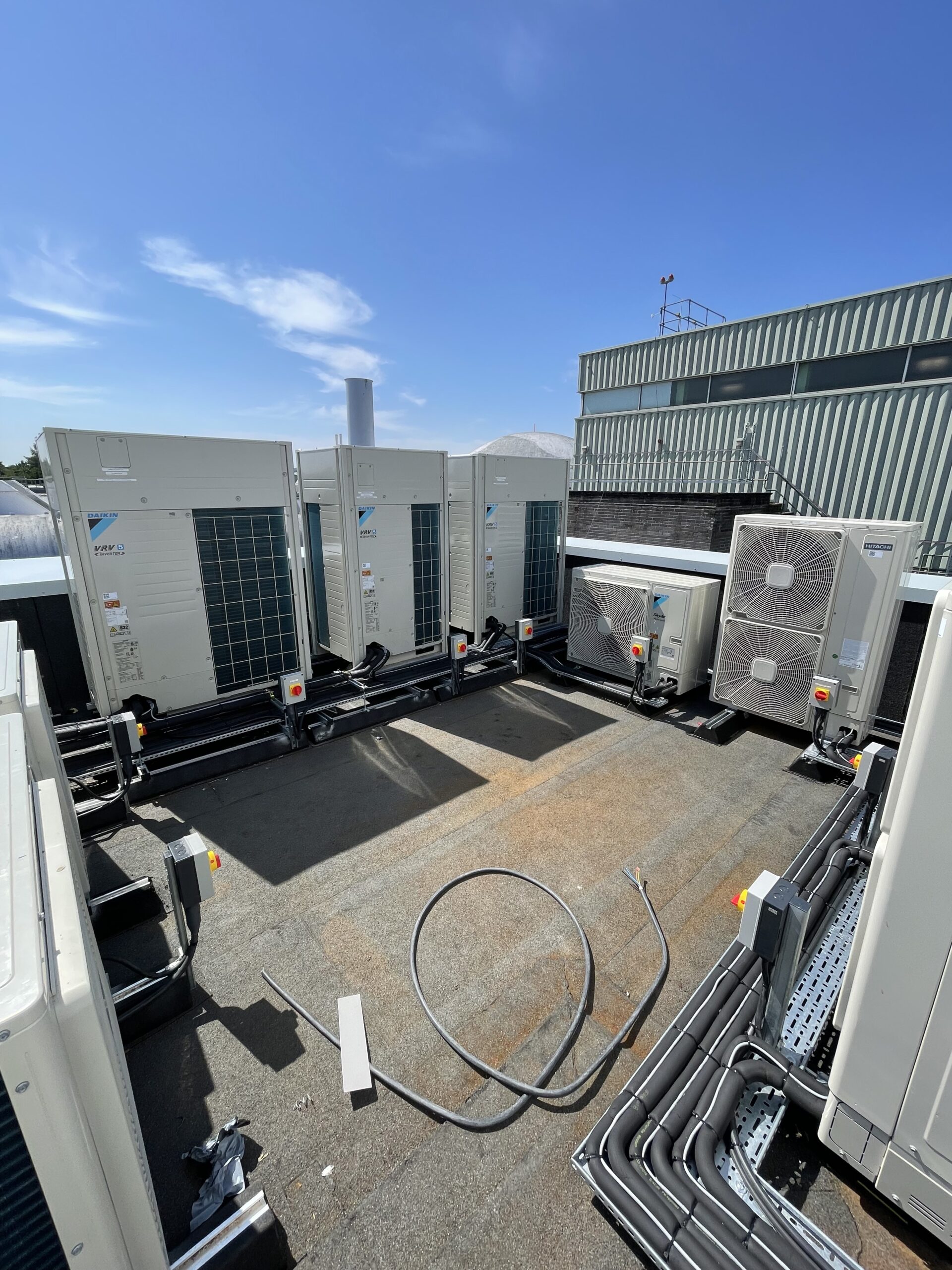 Trusted Air Conditioning Services in Portsmouth - Air Conditiong Unit on Rooftop
