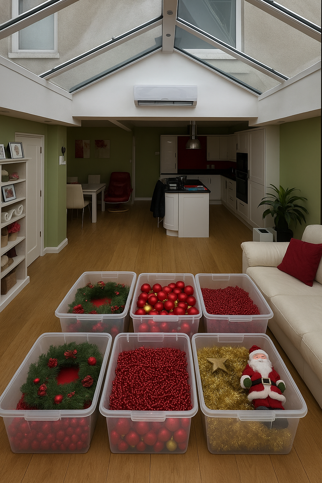 Christmas clean up AC maintenance in Portsmouth